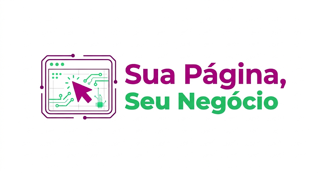 Logotipo Sua Página, Seu Negócio